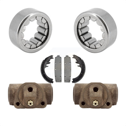 Wheel Cylinders And Drum Shoes Bearing Rear Kit For 1994-1998 Dodge Ram 2500 RWD