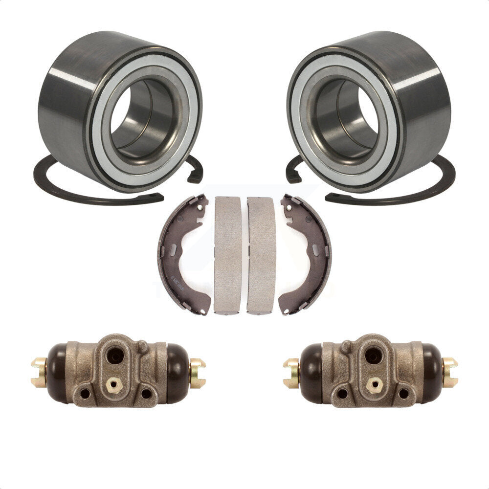 Wheel Cylinders And Drum Shoes Bearing Rear Kit For Ford Escape Mazda Tribute