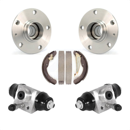 Wheel Cylinders And Drum Shoes Hub Bearing Rear Kit For Volkswagen Jetta Beetle