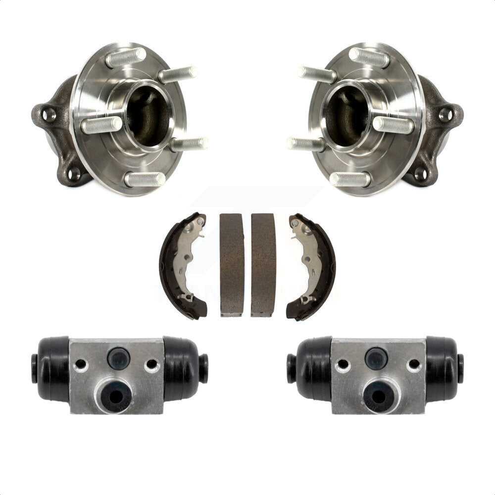 Wheel Cylinders And Drum Shoes Hub Bearing Assembly Rear Kit For Ford Focus
