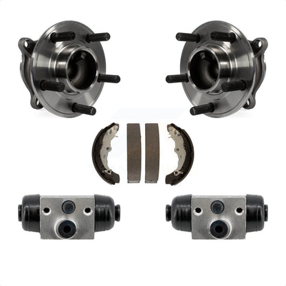 Wheel Cylinders And Drum Shoes Hub Bearing Assembly Rear Kit For Ford Focus