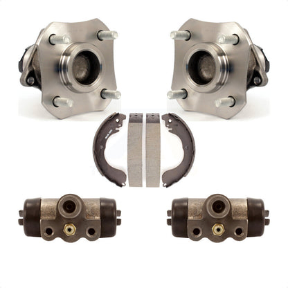 Wheel Cylinders And Drum Shoes Hub Bearing Assembly Rear Kit For Nissan Versa