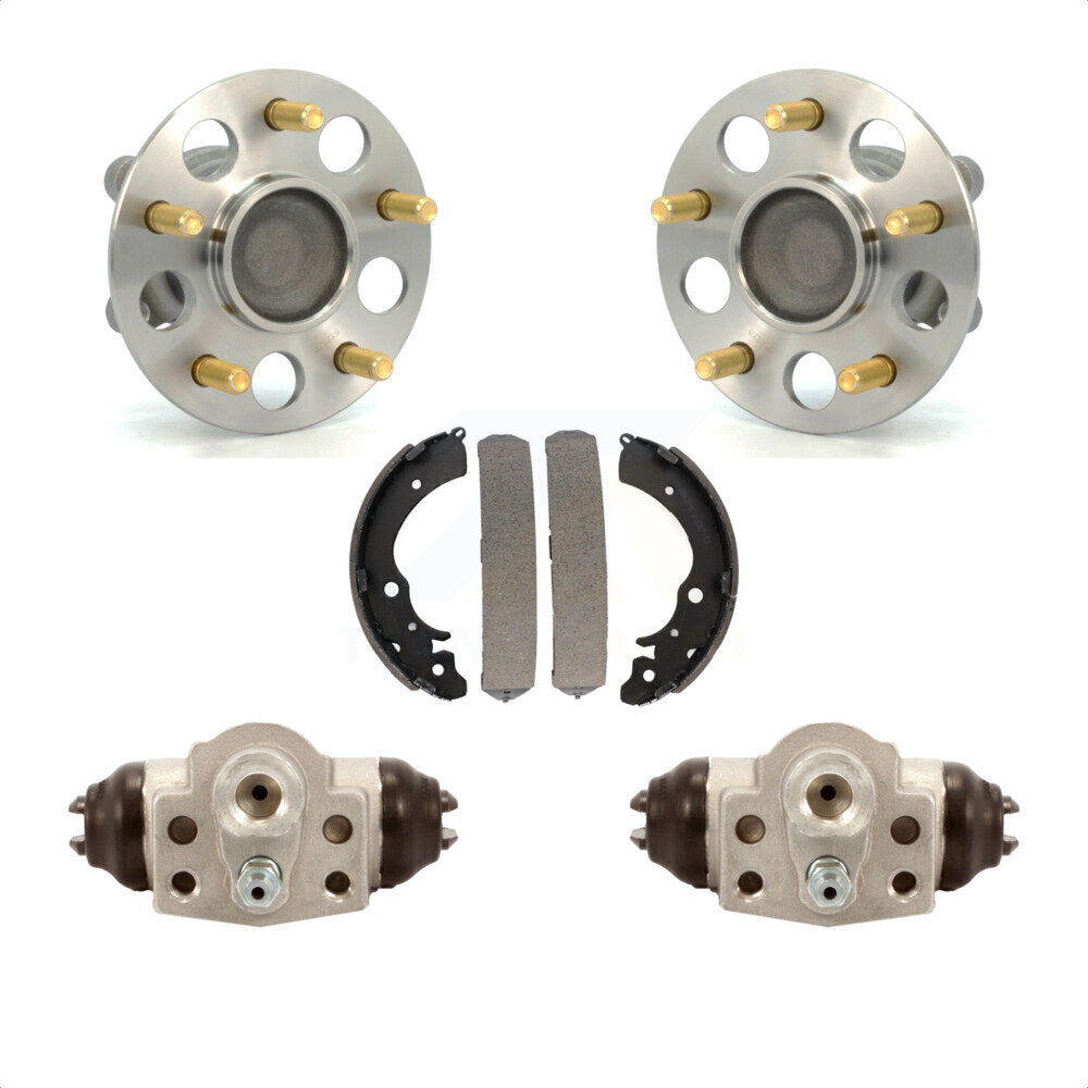 Wheel Cylinders And Drum Shoes Hub Bearing Assembly Rear Kit For Honda Civic