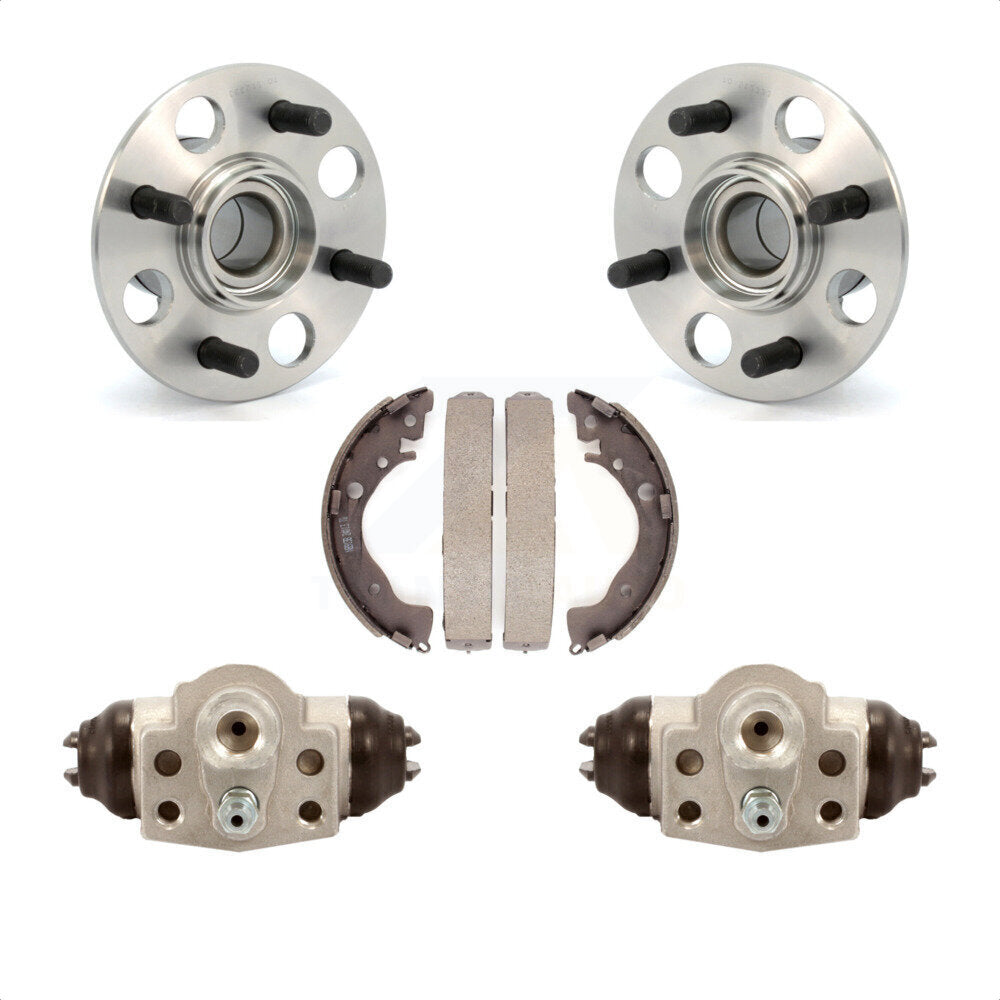 Wheel Cylinders And Drum Shoes Hub Bearing Rear Kit For Honda Fit Insight