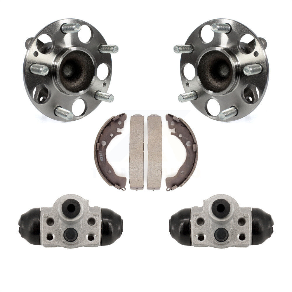 Wheel Cylinders And Drum Shoes Hub Bearing Assembly Rear Kit For Honda Civic