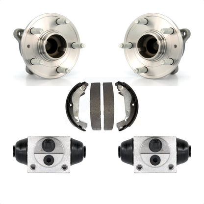 Wheel Cylinders & Drum Shoes Hub Bearing Rear Kit For 2011-2012 Chevrolet Cruze