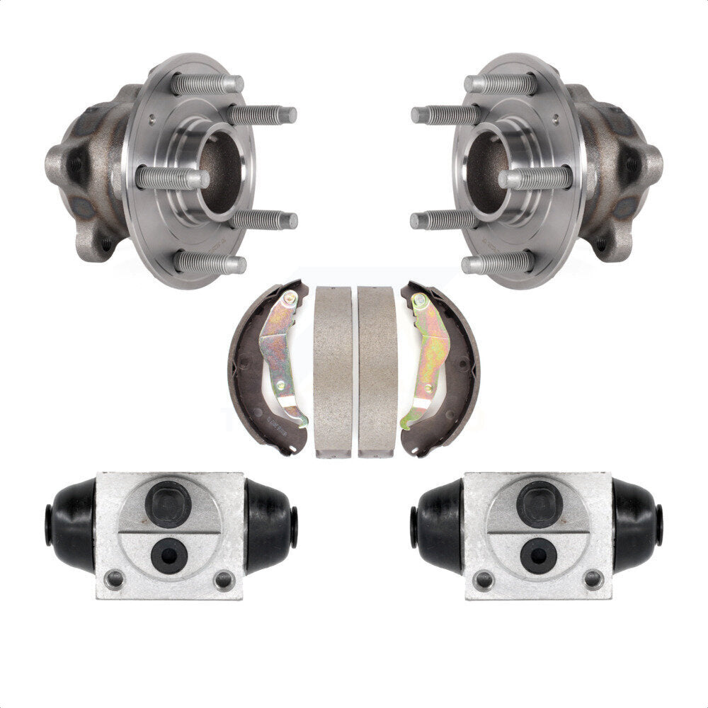 Wheel Cylinders & Drum Shoes Hub Bearing Rear Kit For 2016-2017 Chevrolet Sonic