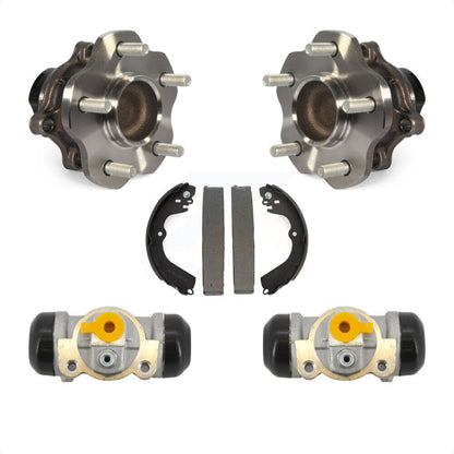Wheel Cylinders Drum Shoes Hub Bearing Rear Kit For Nissan NV200 Chevrolet City