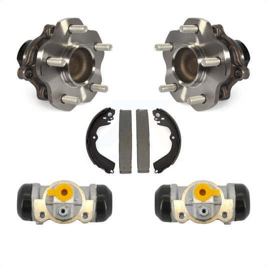 Wheel Cylinders Drum Shoes Hub Bearing Rear Kit For Nissan NV200 Chevrolet City