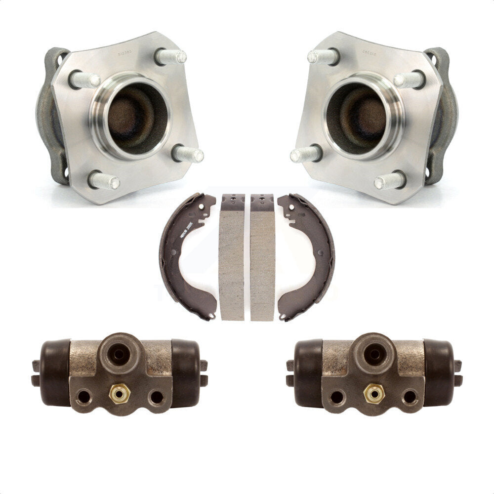 Wheel Cylinders And Drum Shoes Hub Bearing Assembly Rear Kit For Nissan Sentra