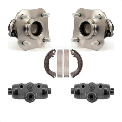 Wheel Cylinders And Drum Shoes Hub Bearing Assembly Rear Kit For Nissan Versa