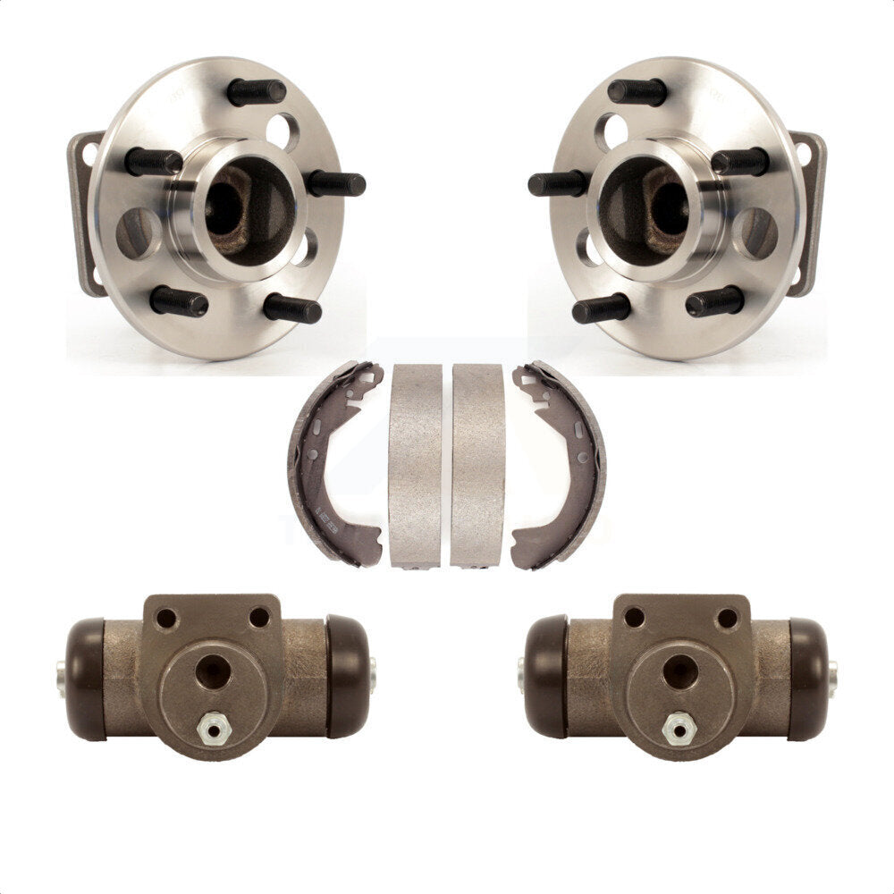 Wheel Cylinders & Drum Shoes Hub Bearing Rear Kit For Pontiac Montana Chevrolet