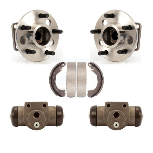 Wheel Cylinders & Drum Shoes Hub Bearing Rear Kit For Pontiac Montana Chevrolet
