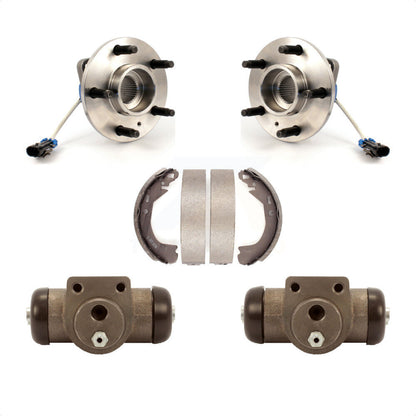Wheel Cylinders & Drum Shoes Hub Bearing Rear Kit For Pontiac Montana Chevrolet