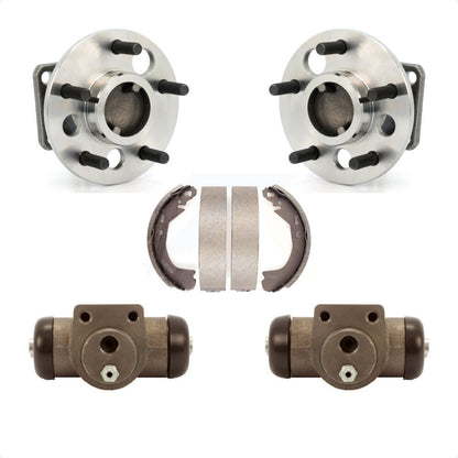 Wheel Cylinders Drum Shoes Hub Bearing Rear Kit For Buick LeSabre Oldsmobile 88