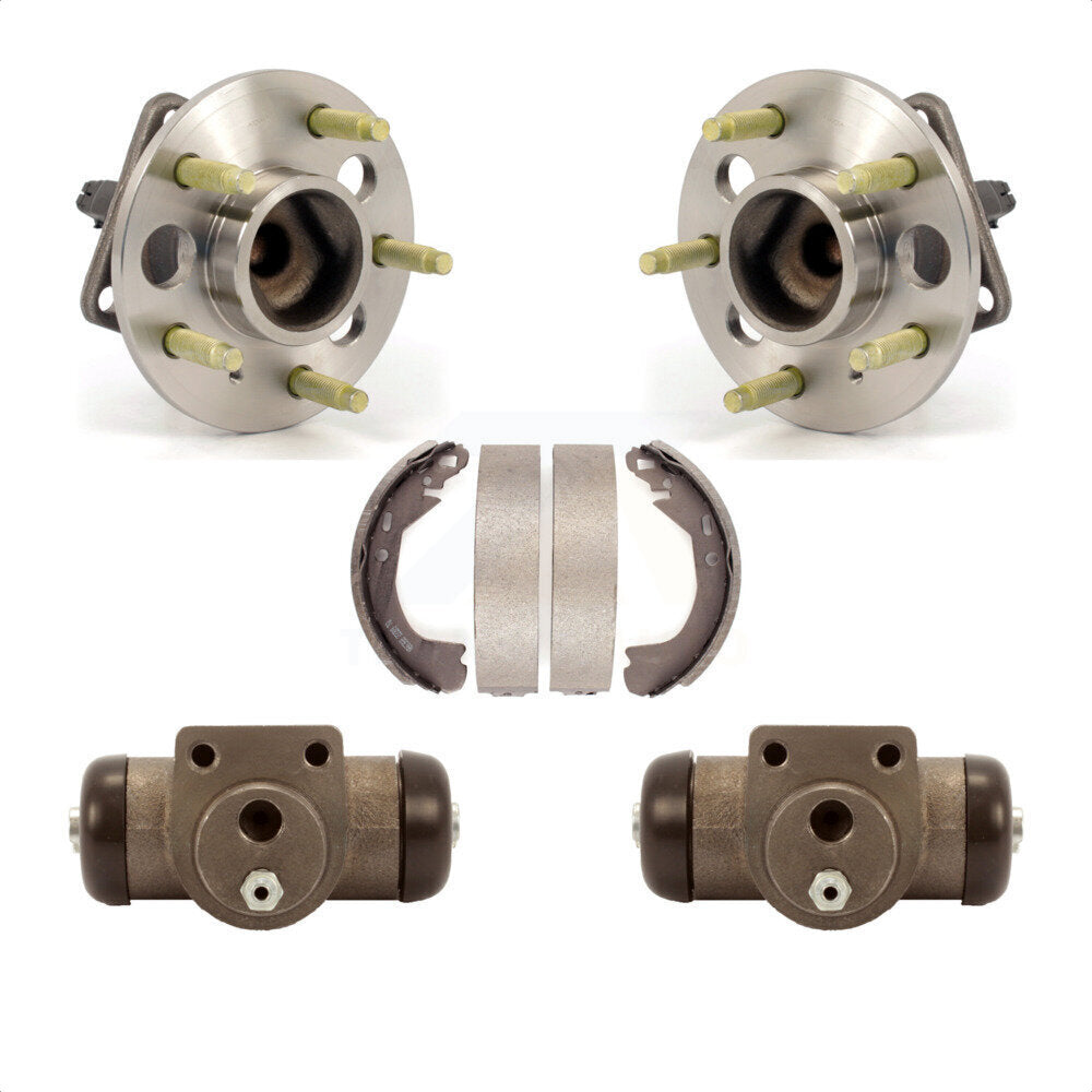 Wheel Cylinders And Drum Shoes Hub Bearing Rear Kit For Cadillac DeVille
