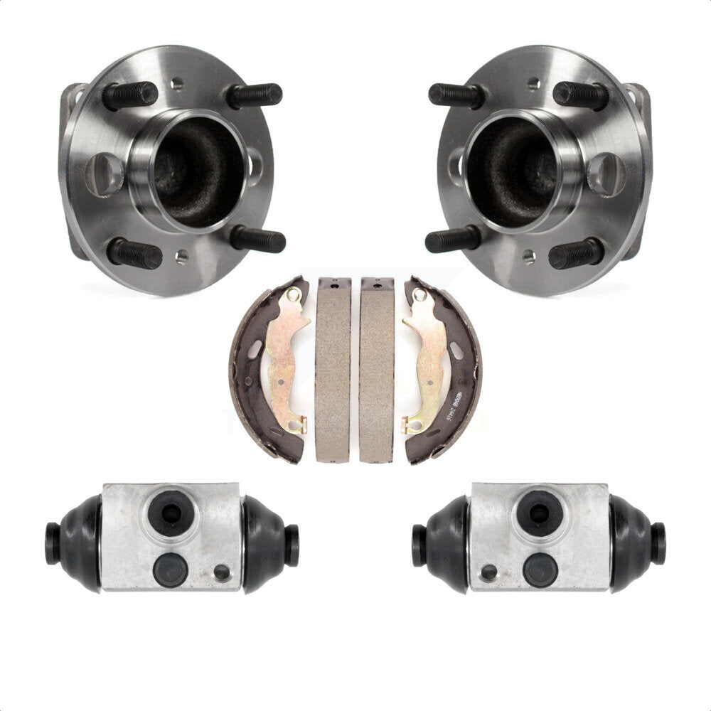 Wheel Cylinders And Drum Shoes Hub Bearing Assembly Rear Kit For Ford Fiesta