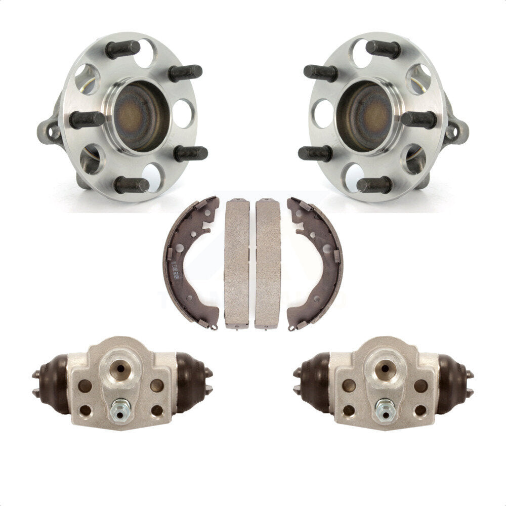Wheel Cylinders And Drum Shoes Hub Bearing Assembly Rear Kit For Honda Civic