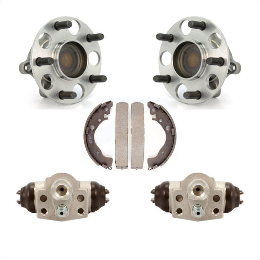 Wheel Cylinders And Drum Shoes Hub Bearing Assembly Rear Kit For Honda Civic