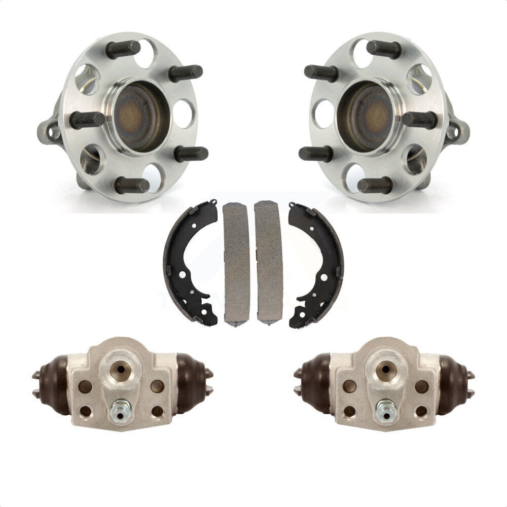 Wheel Cylinders And Drum Shoes Hub Bearing Assembly Rear Kit For Honda Civic GX