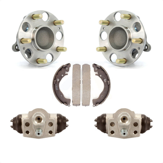Wheel Cylinders And Drum Shoes Hub Bearing Assembly Rear Kit For Honda Civic