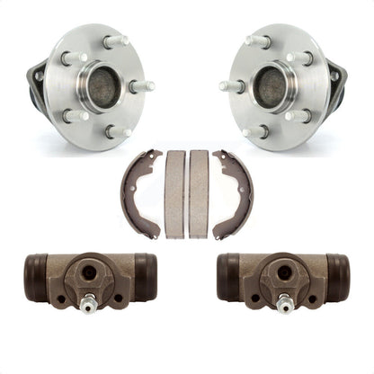 Wheel Cylinders & Drum Shoes Hub Bearing Rear Kit For Pontiac Vibe Toyota Matrix