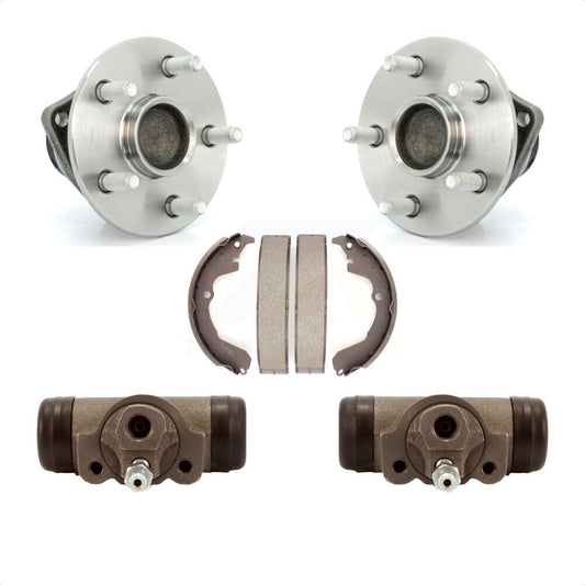 Wheel Cylinders & Drum Shoes Hub Bearing Rear Kit For Pontiac Vibe Toyota Matrix