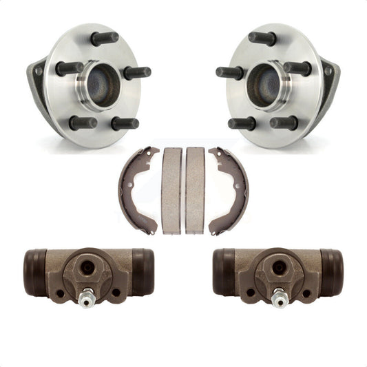 Wheel Cylinders & Drum Shoes Hub Bearing Rear Kit For Pontiac Vibe Toyota Matrix