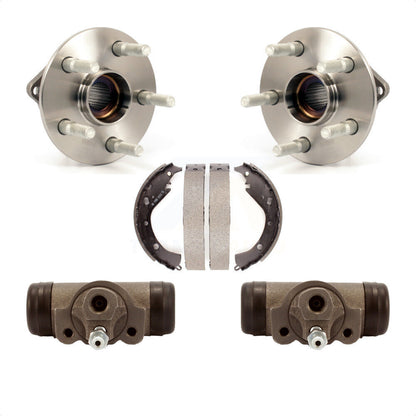 Wheel Cylinders And Drum Shoes Hub Bearing Rear Kit For 2006 Pontiac Vibe AWD
