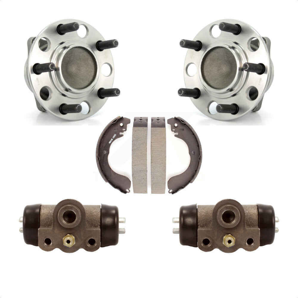 Wheel Cylinders And Drum Shoes Hub Bearing Rear Kit For Dodge Caliber Avenger