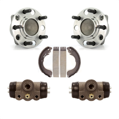 Wheel Cylinders And Drum Shoes Hub Bearing Rear Kit For Dodge Caliber Avenger