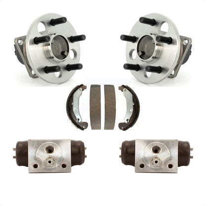 Wheel Cylinders & Drum Shoes Hub Bearing Rear Kit For Pontiac Sunfire Chevrolet