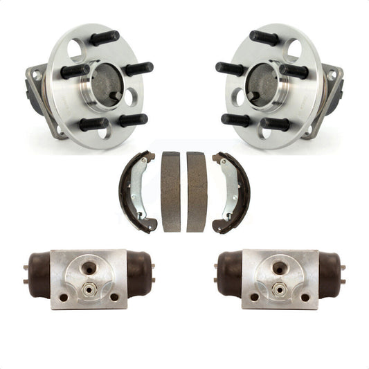 Wheel Cylinders & Drum Shoes Hub Bearing Rear Kit For Pontiac Sunfire Chevrolet
