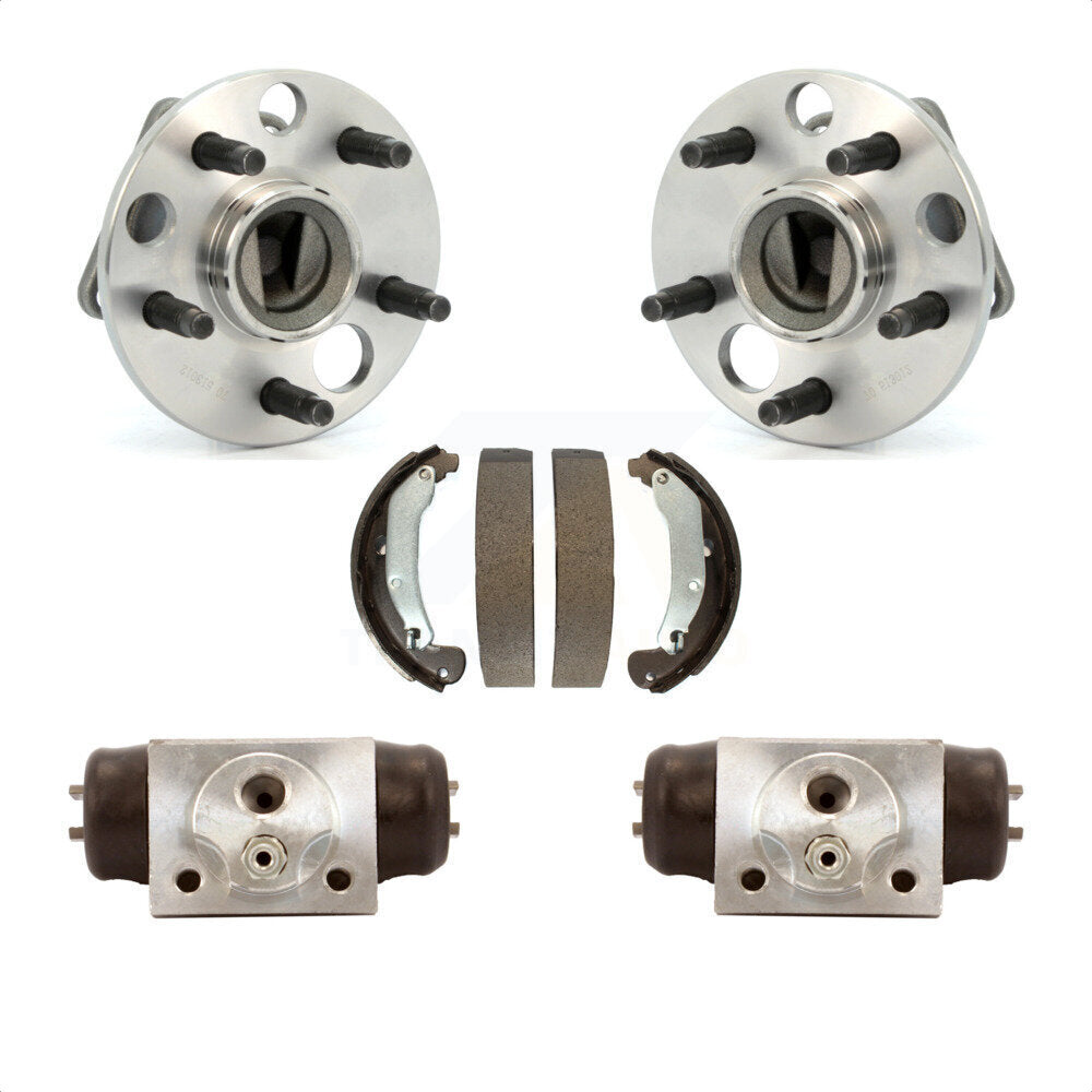Wheel Cylinders & Drum Shoes Hub Bearing Rear Kit For Pontiac Sunfire Chevrolet