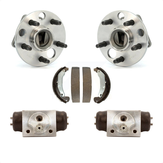 Wheel Cylinders & Drum Shoes Hub Bearing Rear Kit For Pontiac Sunfire Chevrolet