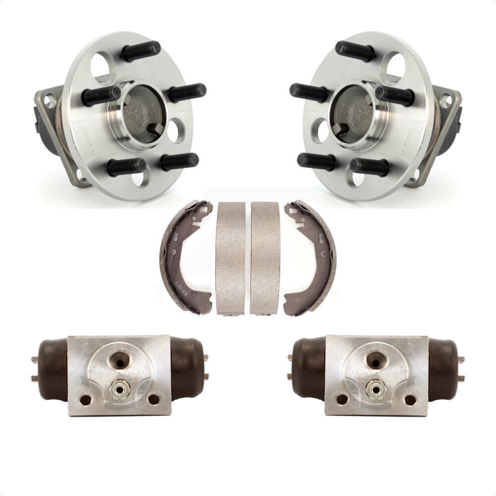 Wheel Cylinders And Drum Shoes Hub Bearing Rear Kit For Chevrolet Cavalier