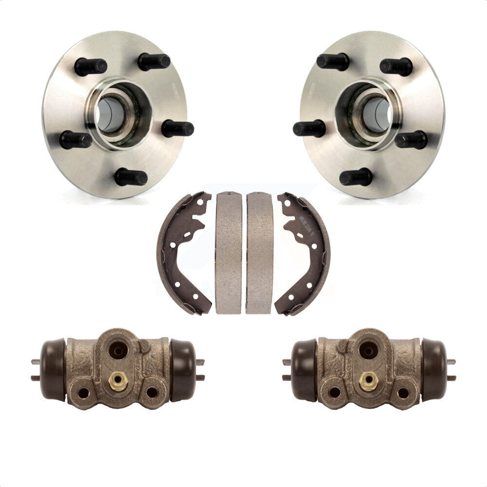 Wheel Cylinders Drum Shoes Hub Bearing Rear Kit For Neon Dodge Chrysler Plymouth