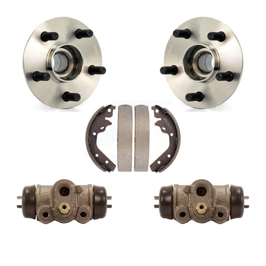 Wheel Cylinders Drum Shoes Hub Bearing Rear Kit For Neon Dodge Chrysler Plymouth