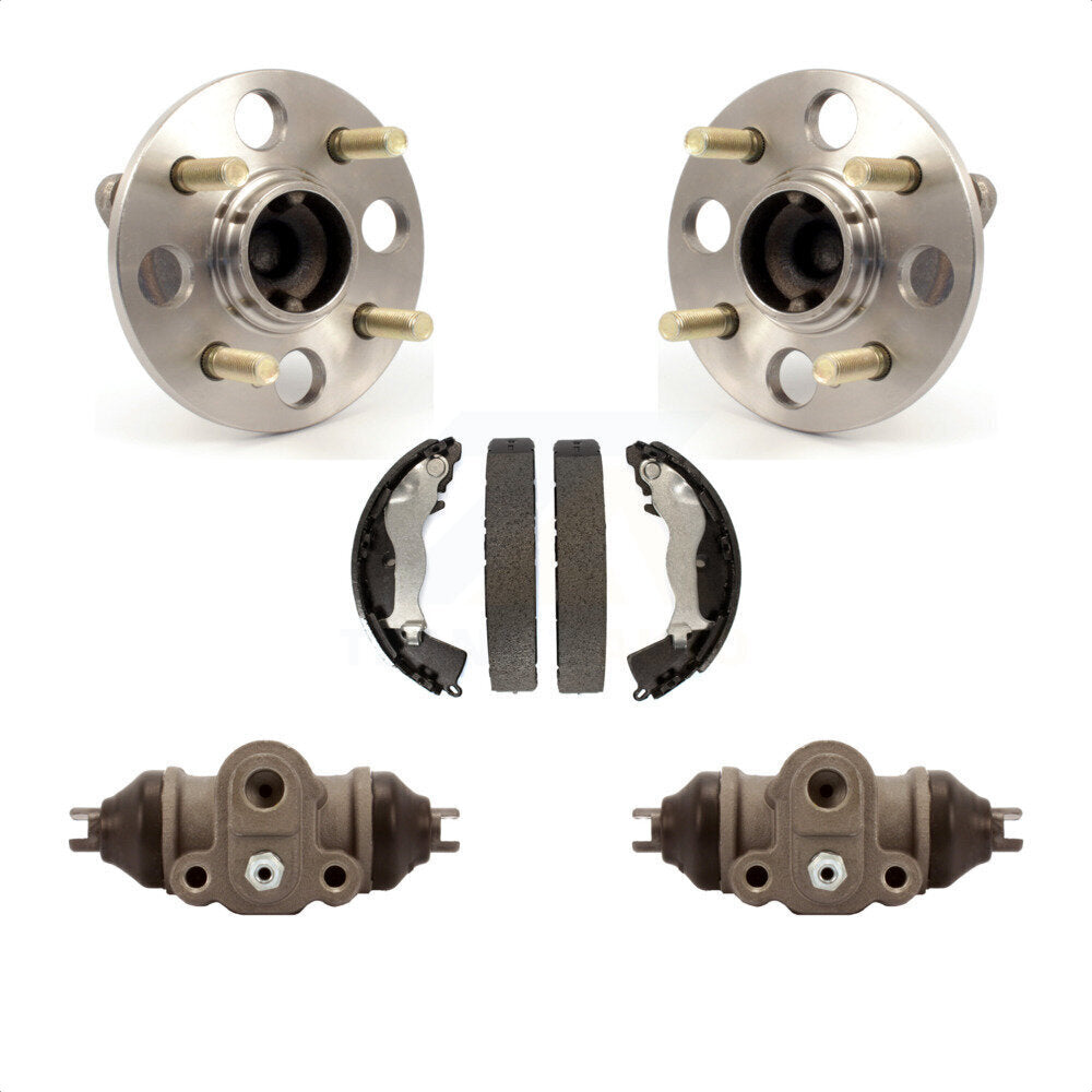 Wheel Cylinders Drum Shoes Hub Bearing Rear Kit For Hyundai Accent Kia Rio Rio5