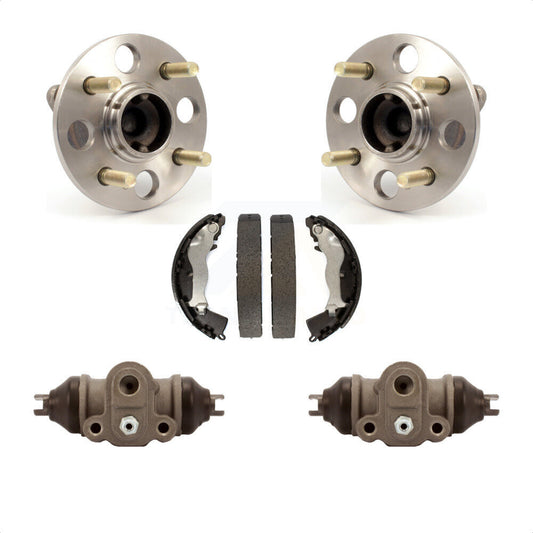 Wheel Cylinders Drum Shoes Hub Bearing Rear Kit For Hyundai Accent Kia Rio Rio5