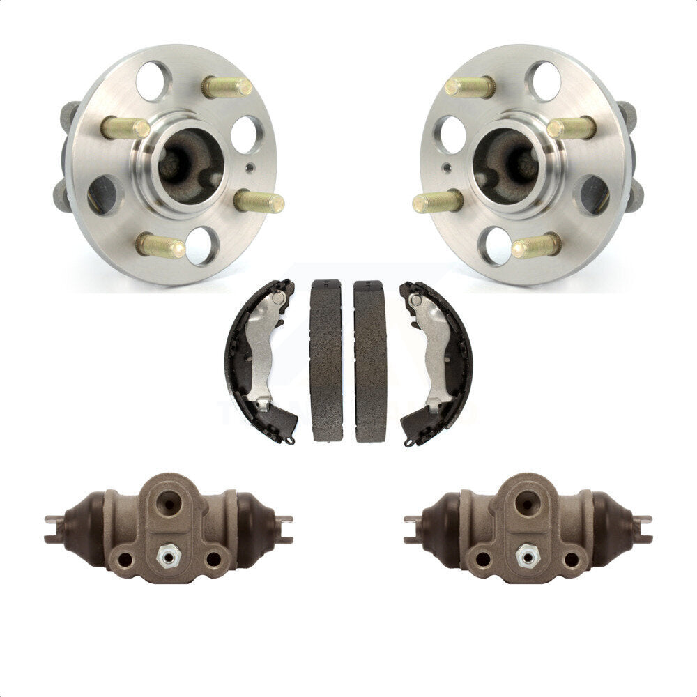 Wheel Cylinders Drum Shoes Hub Bearing Rear Kit For Hyundai Accent Kia Rio Rio5