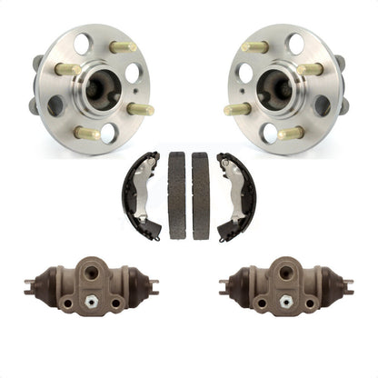 Wheel Cylinders Drum Shoes Hub Bearing Rear Kit For Hyundai Accent Kia Rio Rio5