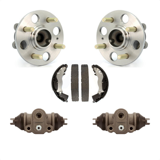 Wheel Cylinders Drum Shoes Hub Bearing Rear Kit For Hyundai Accent Kia Rio Rio5
