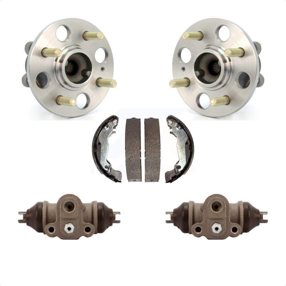 Wheel Cylinders & Drum Shoes Hub Bearing Rear Kit For Hyundai Accent 4-Wheel ABS