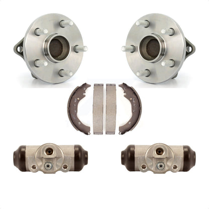 Wheel Cylinders And Drum Shoes Hub Bearing Rear Kit For 2009-2013 Toyota Corolla