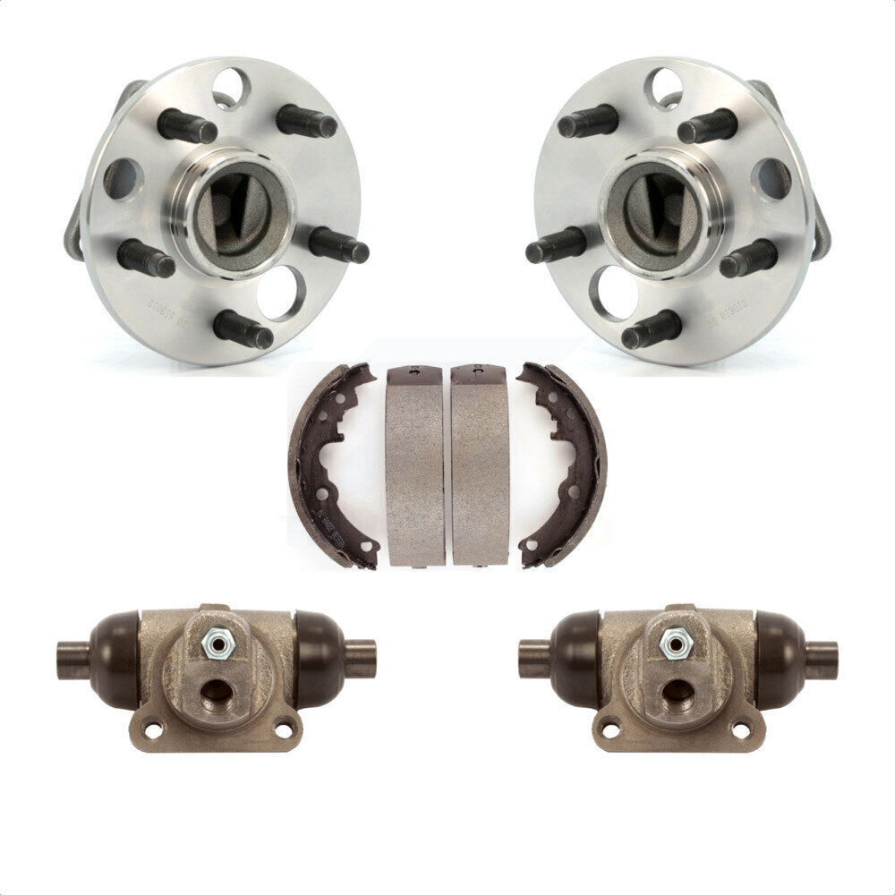 Wheel Cylinders & Drum Shoes Hub Bearing Rear Kit For Chevrolet Cavalier Pontiac