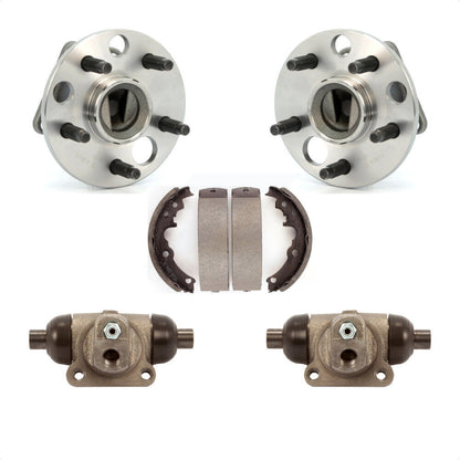 Wheel Cylinders & Drum Shoes Hub Bearing Rear Kit For Chevrolet Cavalier Pontiac