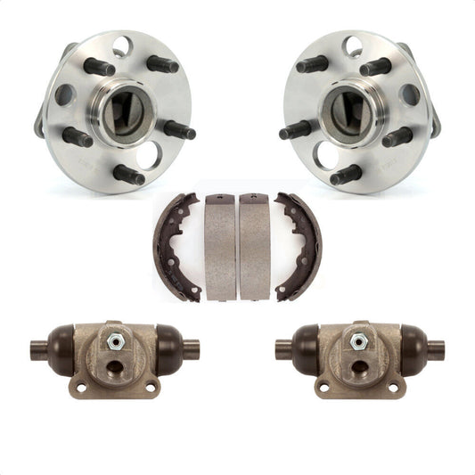 Wheel Cylinders & Drum Shoes Hub Bearing Rear Kit For Chevrolet Cavalier Pontiac
