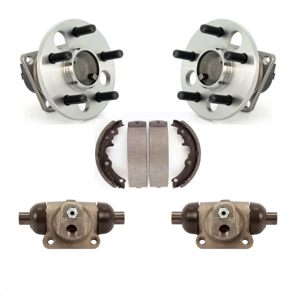 Wheel Cylinders And Drum Shoes Hub Bearing Rear Kit For Pontiac Sunfire Grand Am