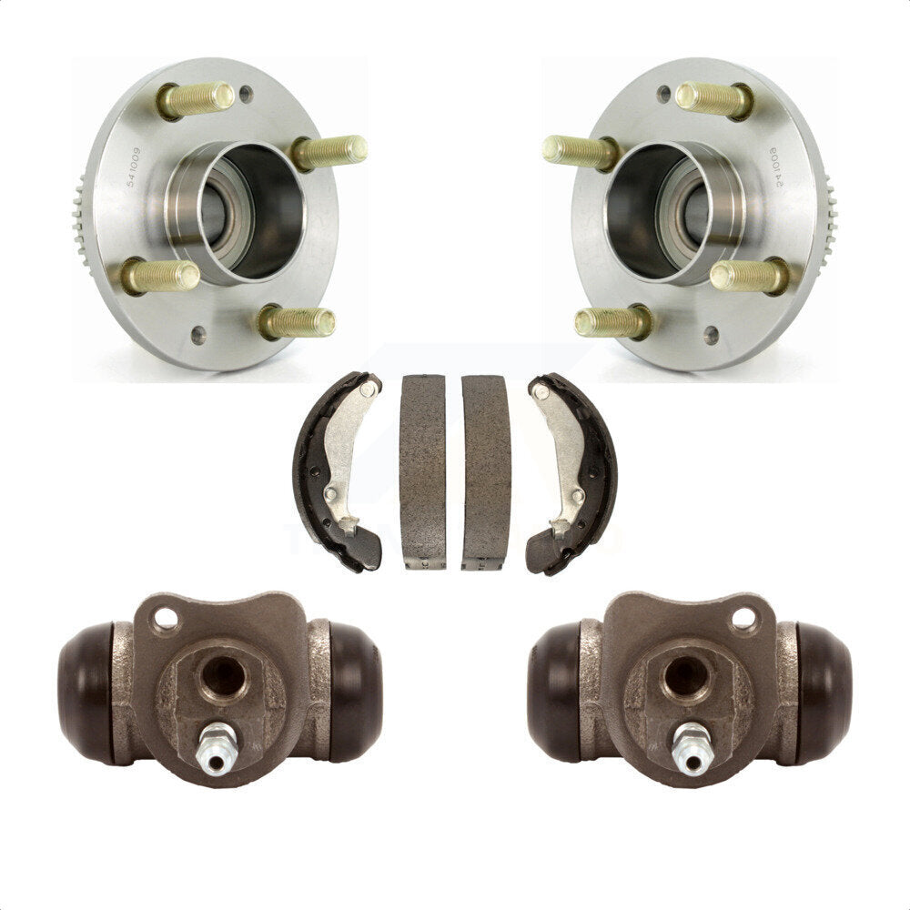 Wheel Cylinders Drum Shoes Hub Bearing Rear Kit For Chevrolet Aveo Pontiac Aveo5